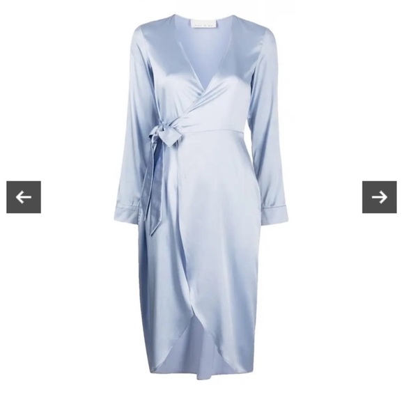 Fleur Du Mal Silk Wrap Robe/Dress - Picture 2 of 8